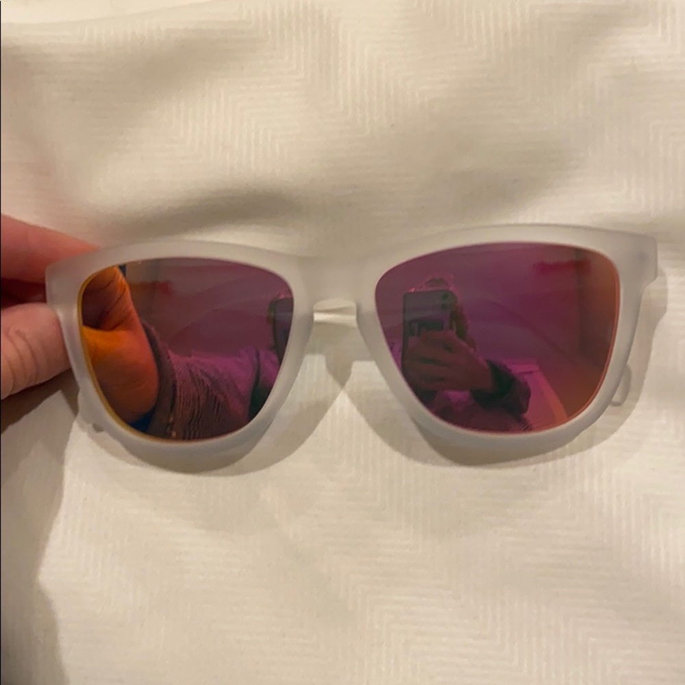 Goodr white sunglasses!